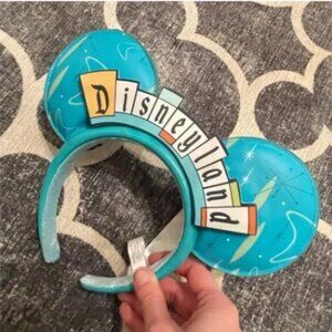 New Retro Disneyland Marquee Ear Headband // Disney World Disneyland